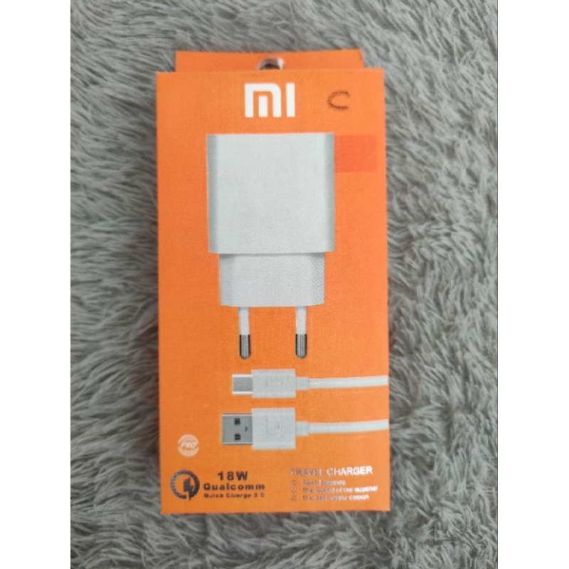 Charger Redmi Type C 18w Super Vooc