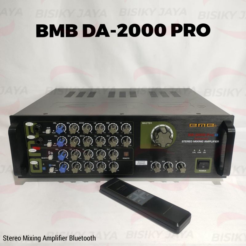 Amplifier Karaoke BMB DA2000 PRO Bluetooth Original Amplifier Karaoke Bluetooth BMB DA-2000 PRO BT O