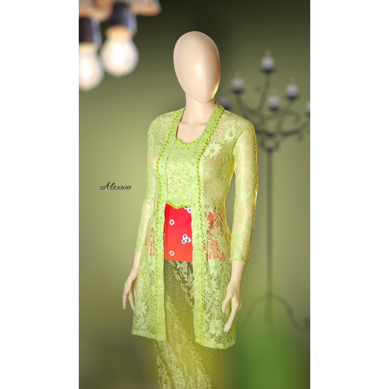 KEBAYA KUTUBARU MODERN PANJANG