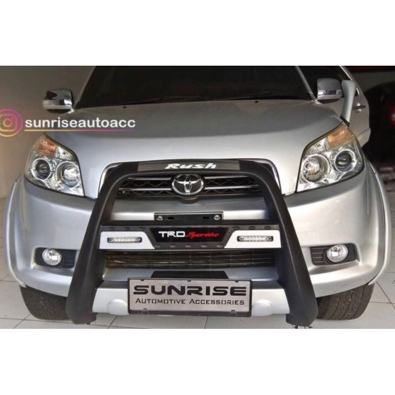 BUMPER DEPAN TRD SPORTIVO DRL TOYOTA RUSH / DAIHATSU TERIOS 2007-2017