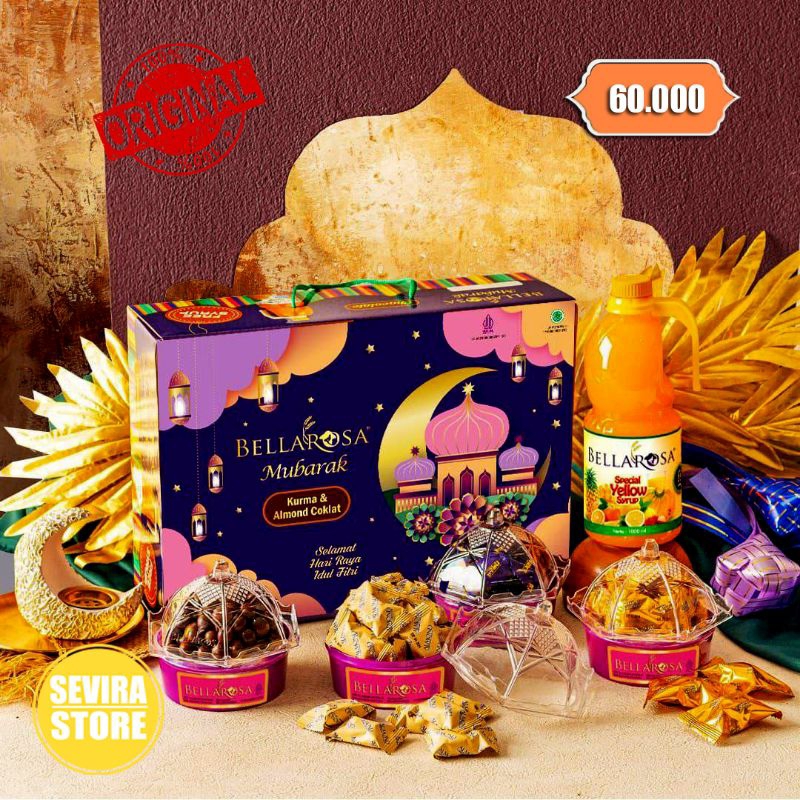

ORIGINAL BELLAROSA Paket Mubarok Kurma Almond