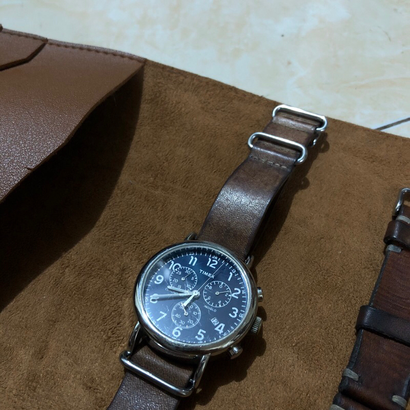 jam tangan timex the weekender original nato second