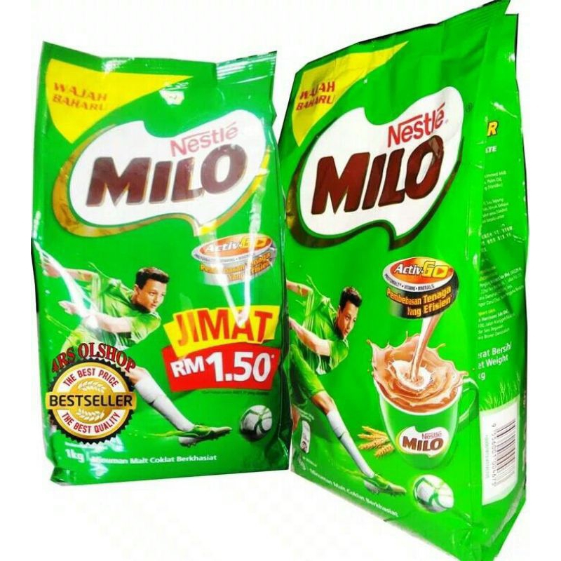 

Milo Malaysia asli 1 kg.