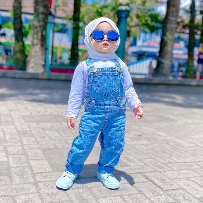 Plazababy OVERAL JEANS / OVERAL CELANA PANJANG ANAK / BAJU KODOK ANAK/ OVERAL PANJANG DENIM