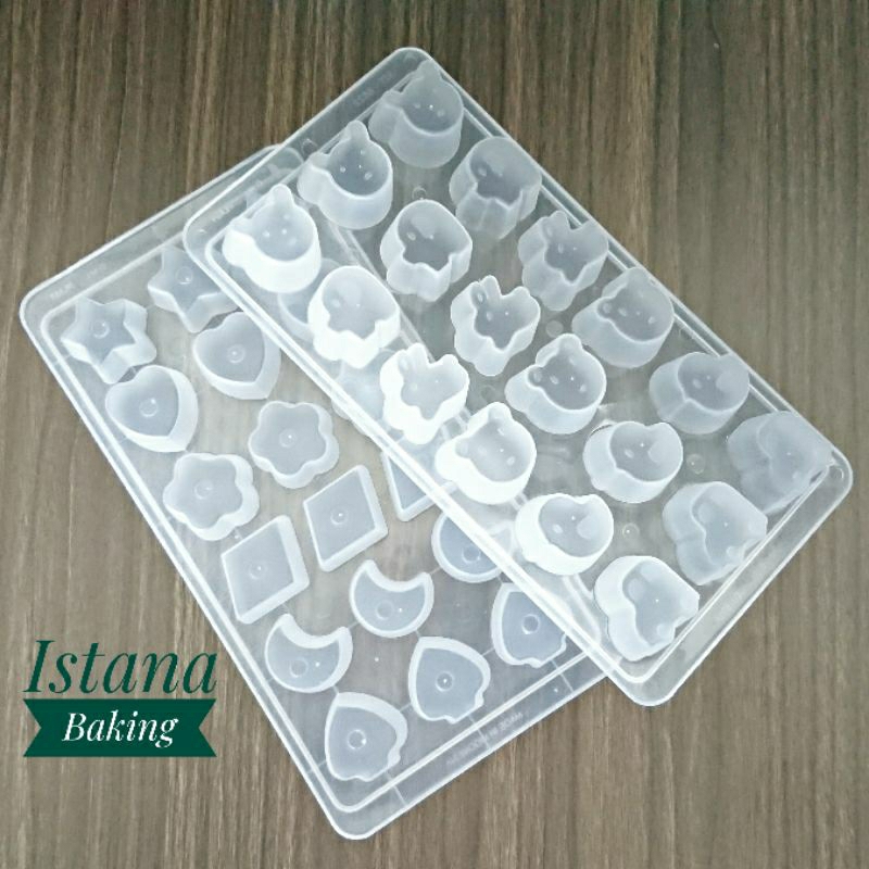 Cetakan Puding Jelly Agar Motif Karakter Lucu Aneka Motif Gemas