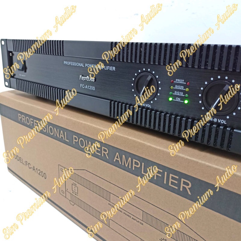 Power Amplifier Firstclass FC A1200 Original power fc a1200 / fca1200