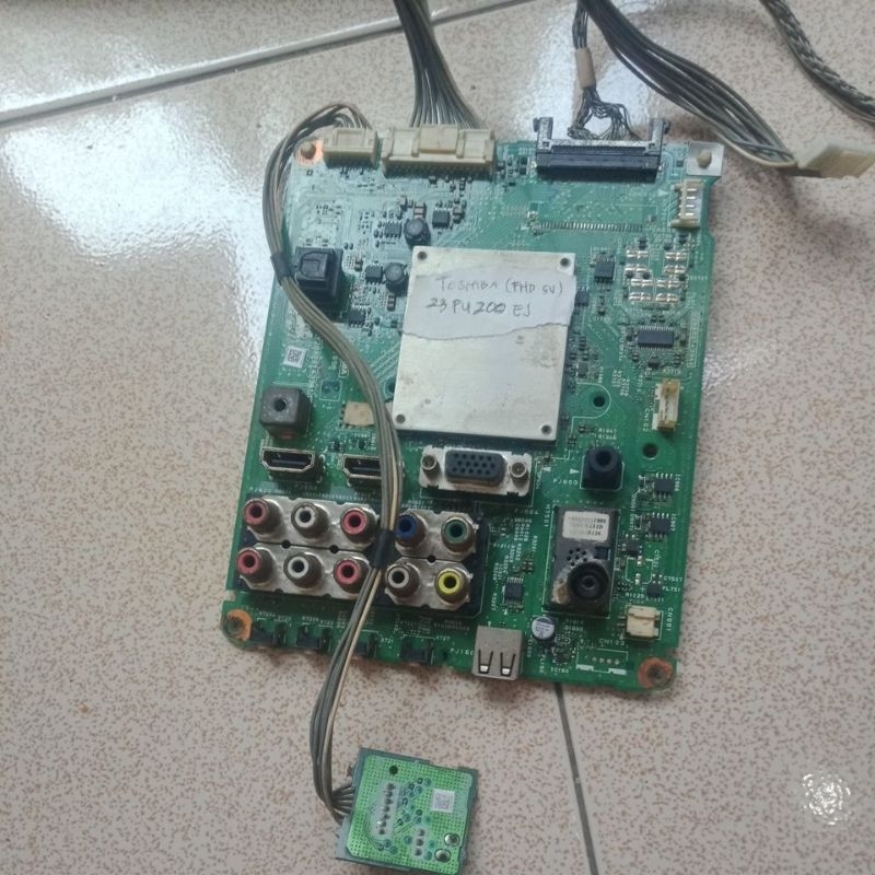 mb mainboard board modul mesin tv led toshiba 23pu200ej 23pu200 ej
