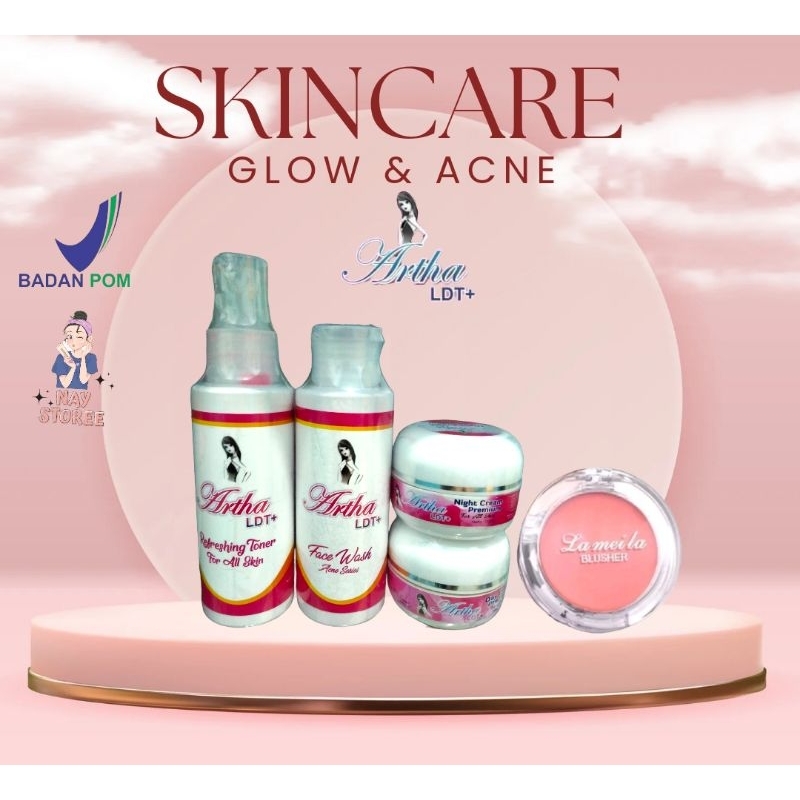 Cream glowing Artha ldt cream wajah artha ldt penghilang flek artha ldt