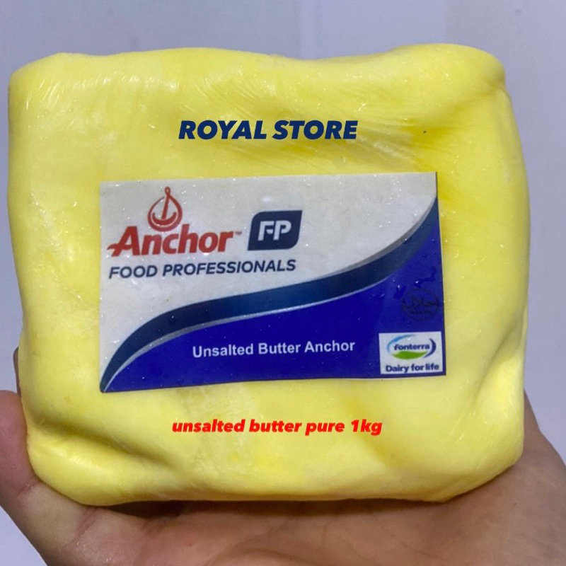 

PROMO !!!! UNSALTED BUTTER ANCHOR 1kg ORIGINAL BUTTER ANCHOR REPACK 1kg BUTTER UNSALTED IMPORT NEW ZEALAD UNSALTED BUTTER ANCHOR PURE UNTUK PASTRY,COOKIES,BREAD BUTTERDA