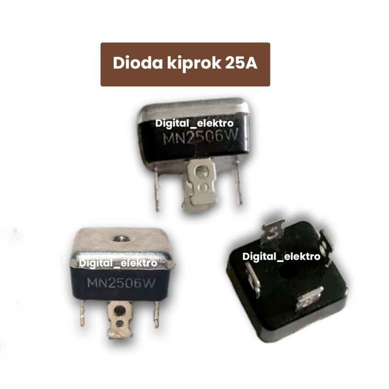 Dioda Kiprok 25A Dioda kotak 25 Ampere Dioda kiprok Motorola MN2506W