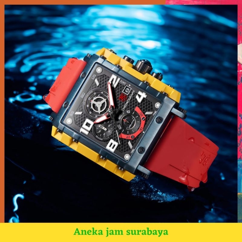 T5 H3886 / 3886 Original jam tangan original pria chronograph aktiv free box