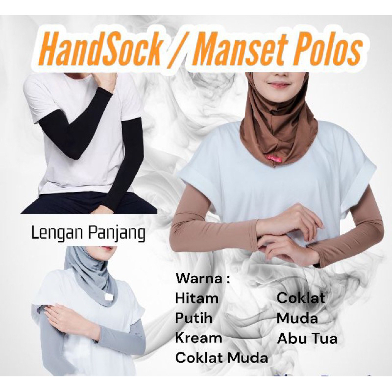 HandSock / Manset Polos Lengan Panjang