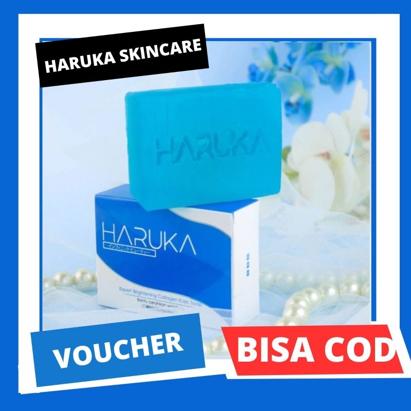 [Ready Stock] Haruka Kolagen Kojic Soap (Sabun Haruka Skincare)