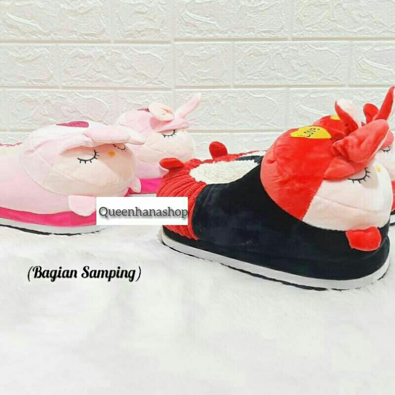 Sandal Kamar Anak Karaktet Sandal Boneka Lucu Timbul Sepatu Boneka