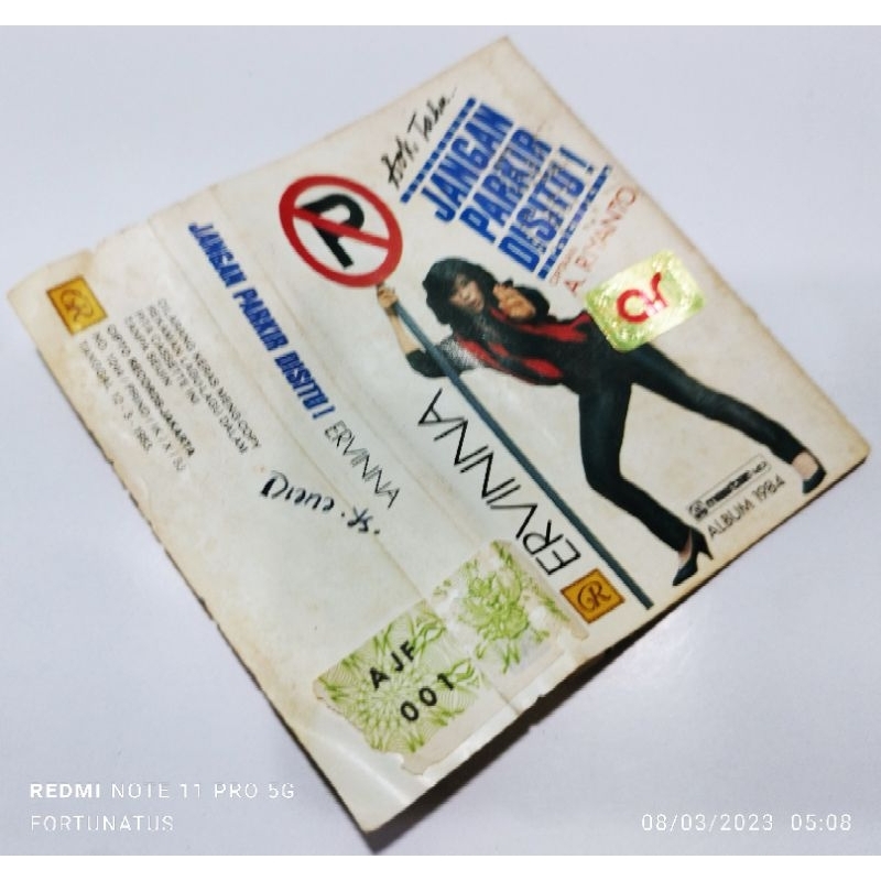 Kaset Ervinna jangan parkir di situ, kunang-kunang