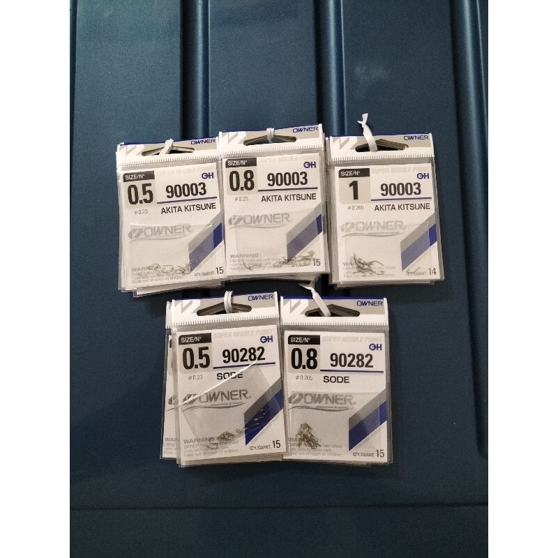 Kail Pancing Micro Fishing Owner Akita Kitsune dan Owner Sode (Tanpa Lubang)