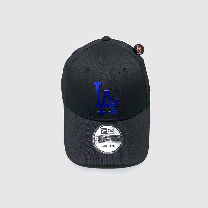 TOPI NEW ERA ORIGINAL FOIL LOS ANGELES DODGERS BLACK BLUE