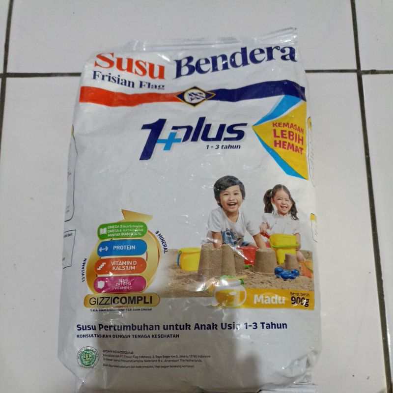 Susu Bendera 1 Plus 900gr
