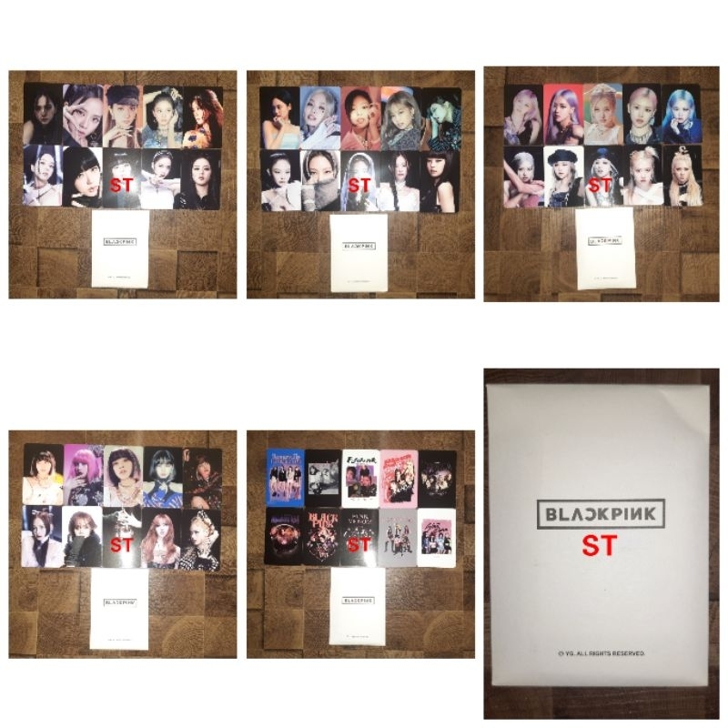 Sharing Pop Up Store & Exhibition Merchandise Blackpink Flimty Pink Edition Produk & Photocard Colla