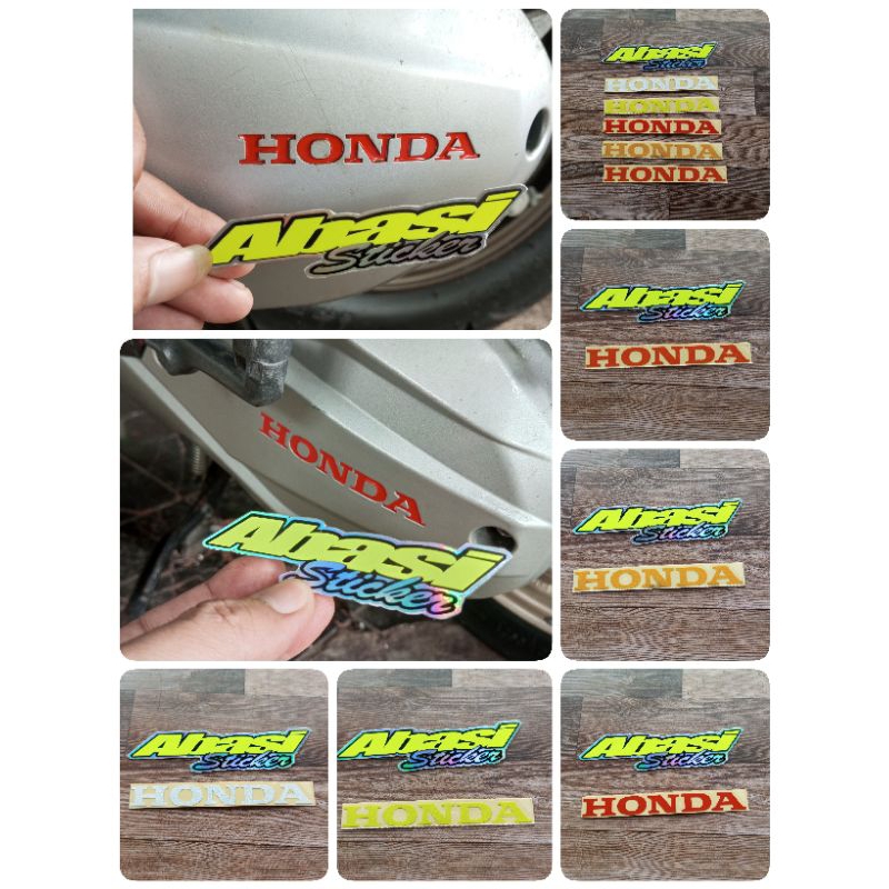 STICKER HONDA CVT BEAT, SCOOPY DAN VARIO 150/125 STICKER CUTTING