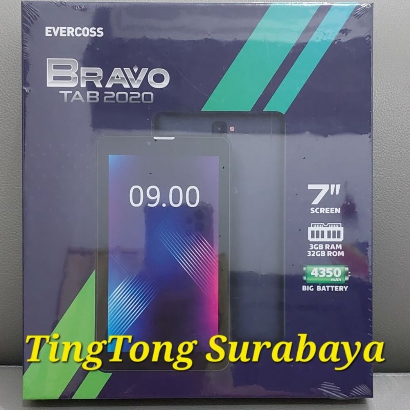 Evercoss Bravo Tab 2020 X7 3/32 Garansi Resmi