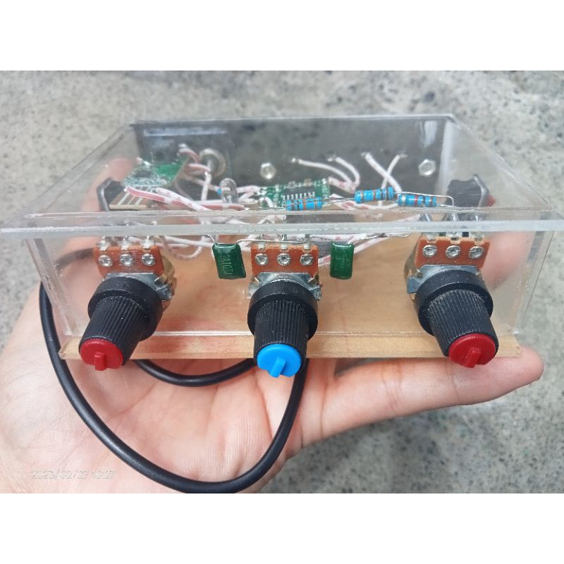 AMPLIFIER MINI BLUETOOTH DAYA 5VOLT DENGAN BOX AKRILIK