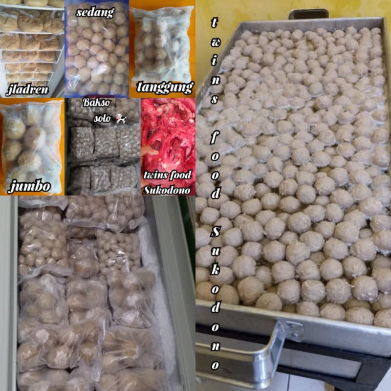 

Pentol Bakso Solo Mantul Frozen Food