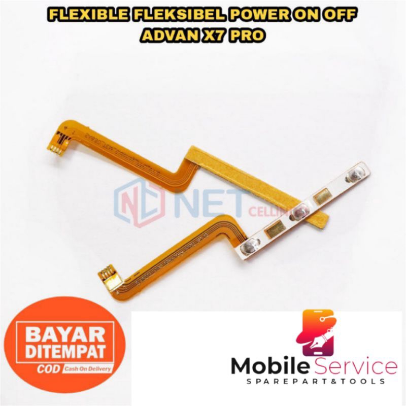 FLEXIBLE FLEKSIBEL POWER ON OFF ADVAN X7 PRO