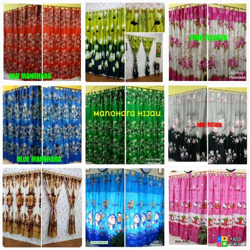 GORDEN KORDENG HORDEN HORDENG JENDELA PINTU MINIMALIS FREE TALI TENGAH