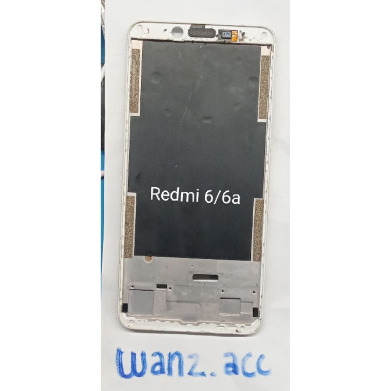 FRAME LCD - TULANG LCD - TATAKAN LCD XIAOMI REDMI 6A - REDMI 6