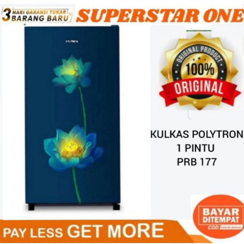 kulkas Polytron 1 pintu PRB 177 kulkas Polytron 1 pintu PRB 177