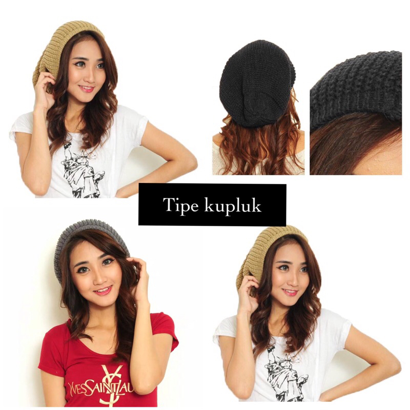 Topi Kupluk Rajut IMPORT Beanie Hat Dewasa Premium Distro