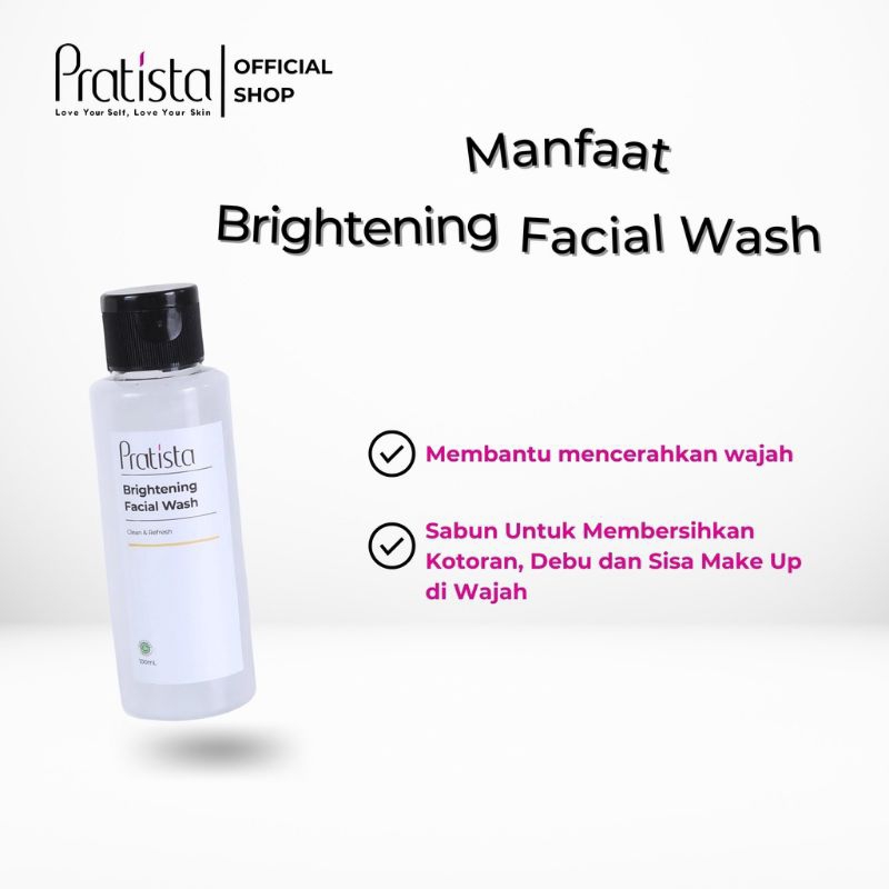 PRATISTA Brightening Face Wash