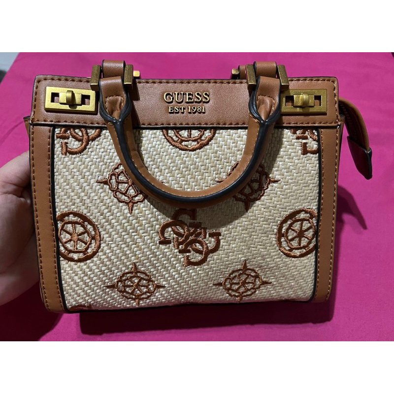 Preloved Tas Guess Katey Satchel Mini Original