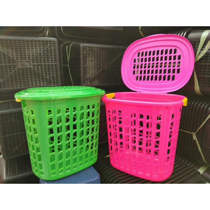Keranjang laundry+tutup