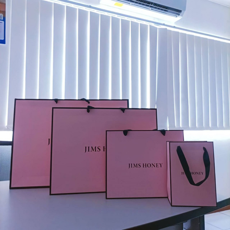 

Jims Honey - Paper Bag tidak bisa satuan, minimal 10 pcs paper bag atau bisa digabung dg produk JH yg lain