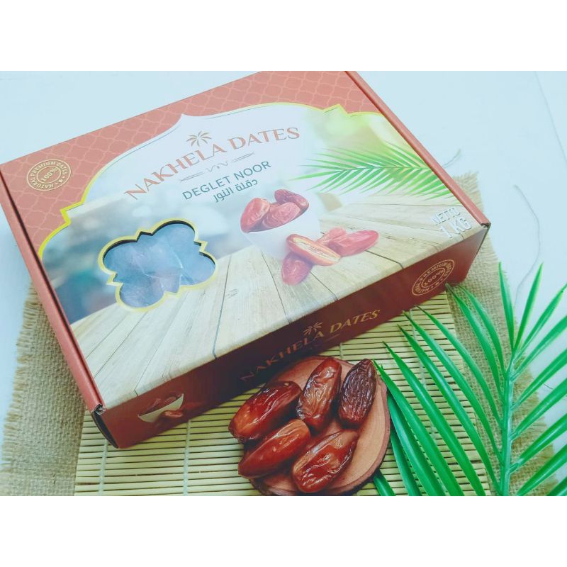 

Kurma Degletnoor Nakhela Dates non Tangkai 1kg