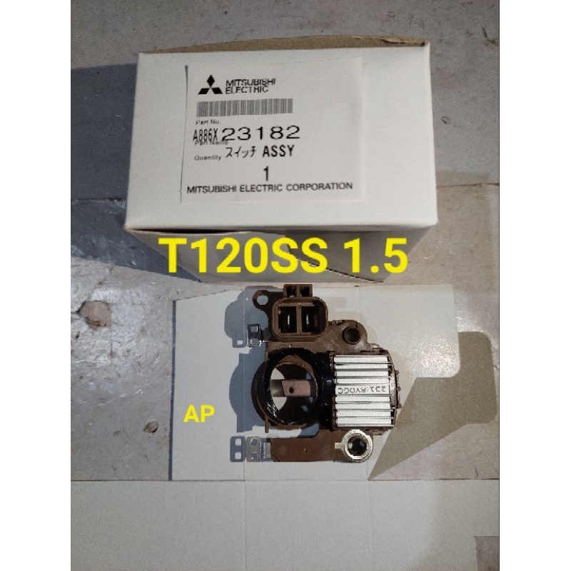 IC REGULATOR IC ALTERNATOR MITSUBISHI T120SS 1.500CC (A886X23182) TIPE ASLI OEM