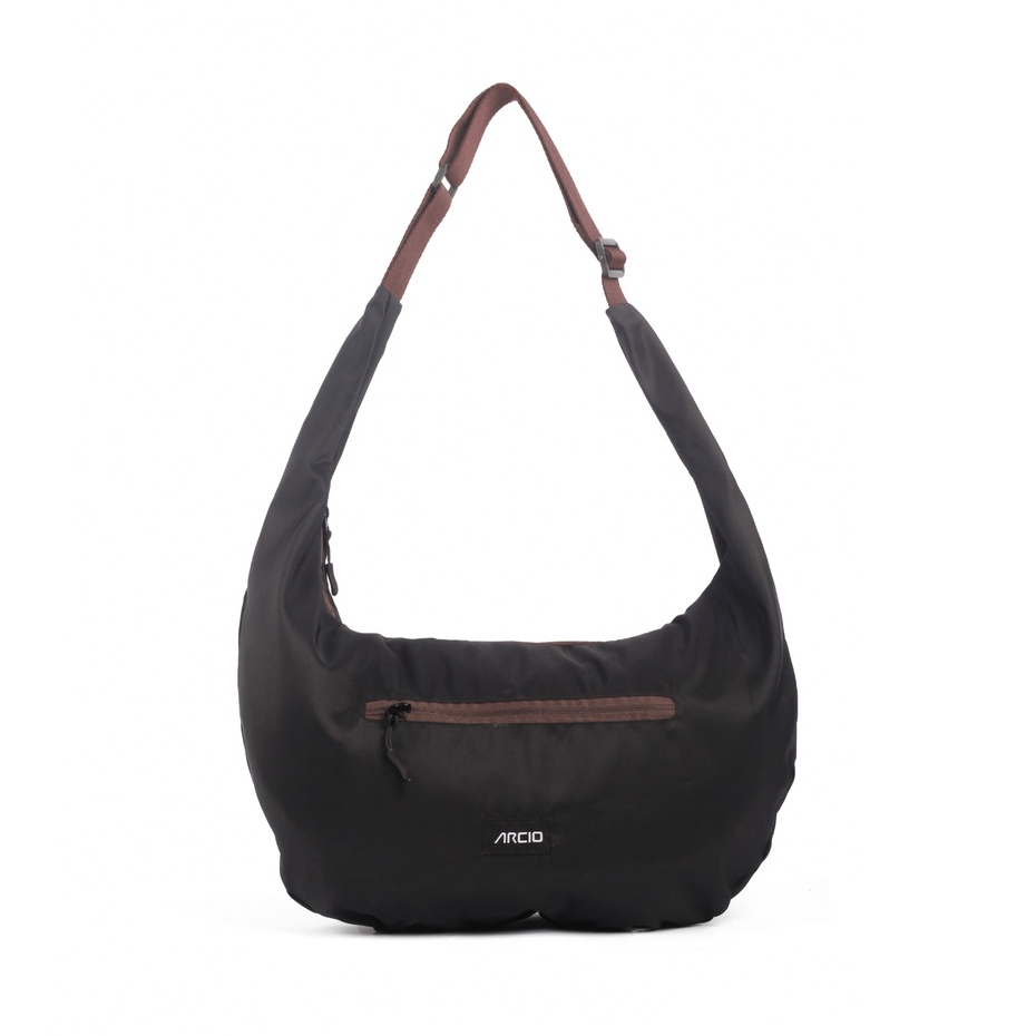 88% CROSSBAG BLACK |ManNeedMe x ARCIO| Tas Selempang Pria Wanita Sling Bag Body Bag ORI