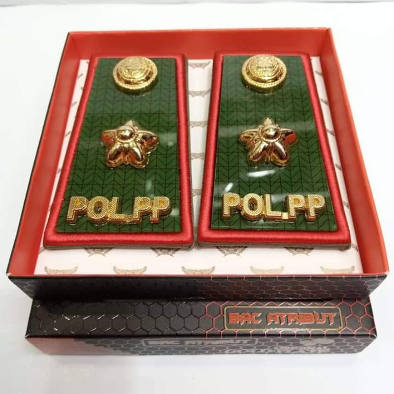 PANGKAT PDH POL PP GOLONGAN  3D