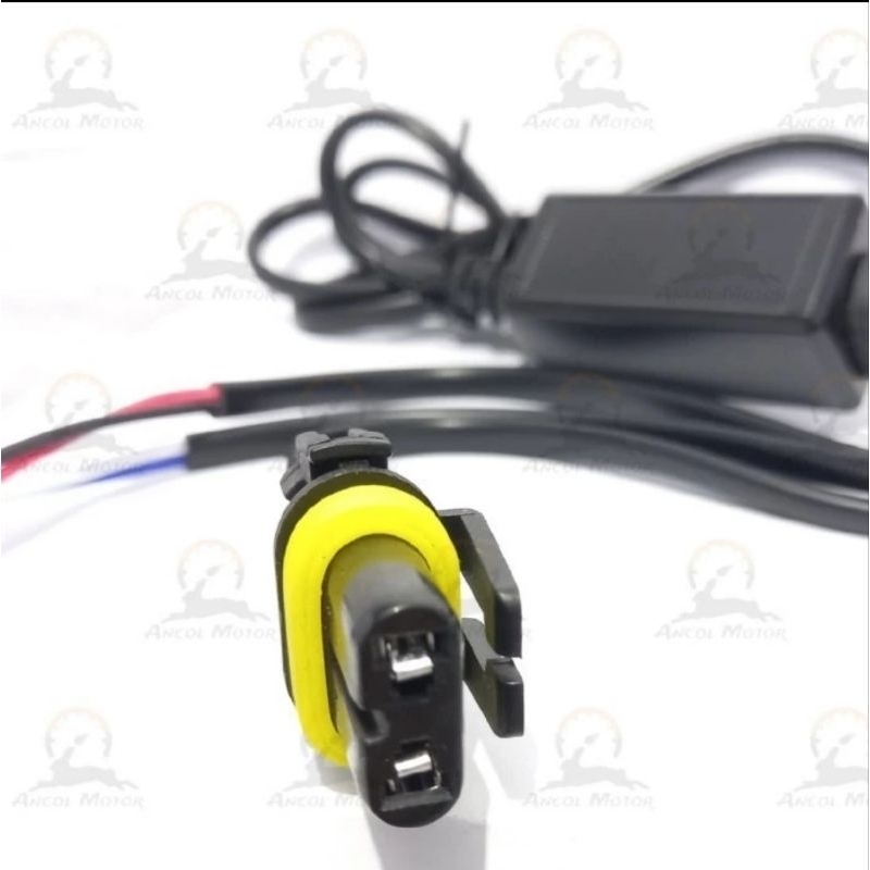 RELAY SET LAMPU HID MOTOR