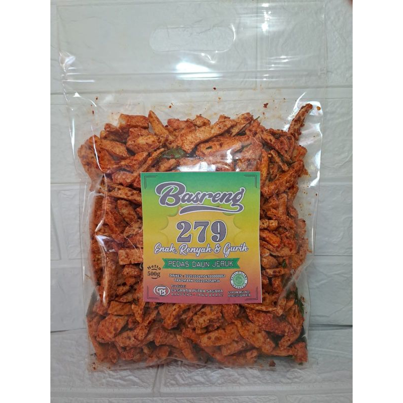 

BASRENG 500Gr PEDAS DAUN JERUK