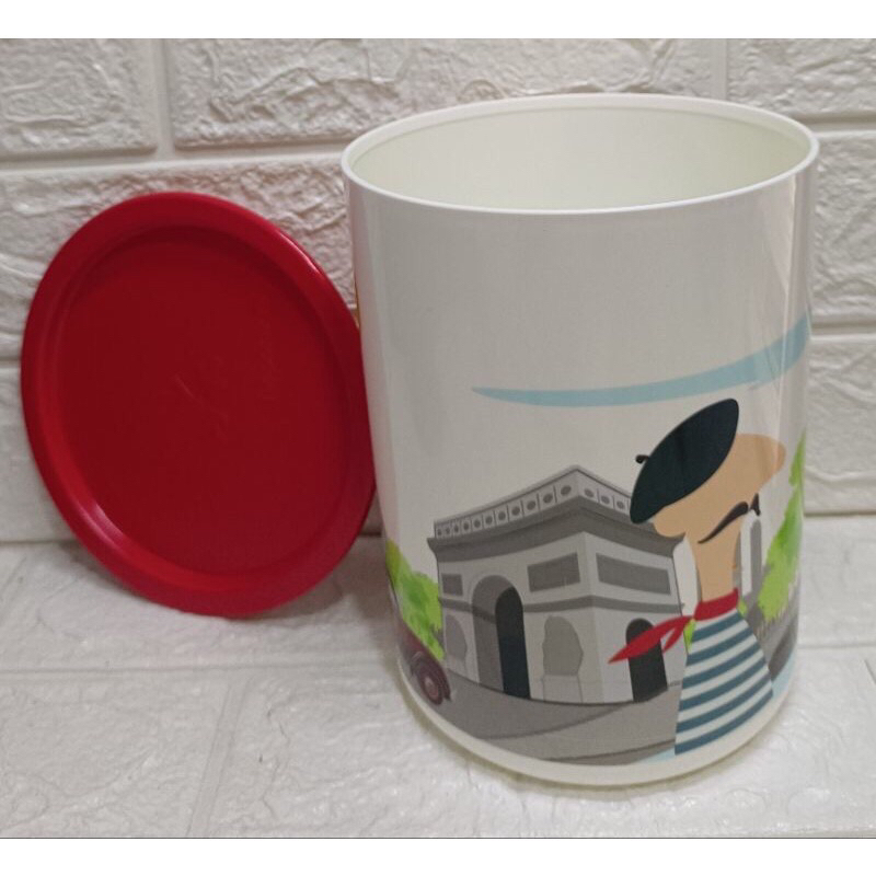 TOPLES PARIS CANISTER TUPPERWARE 2L