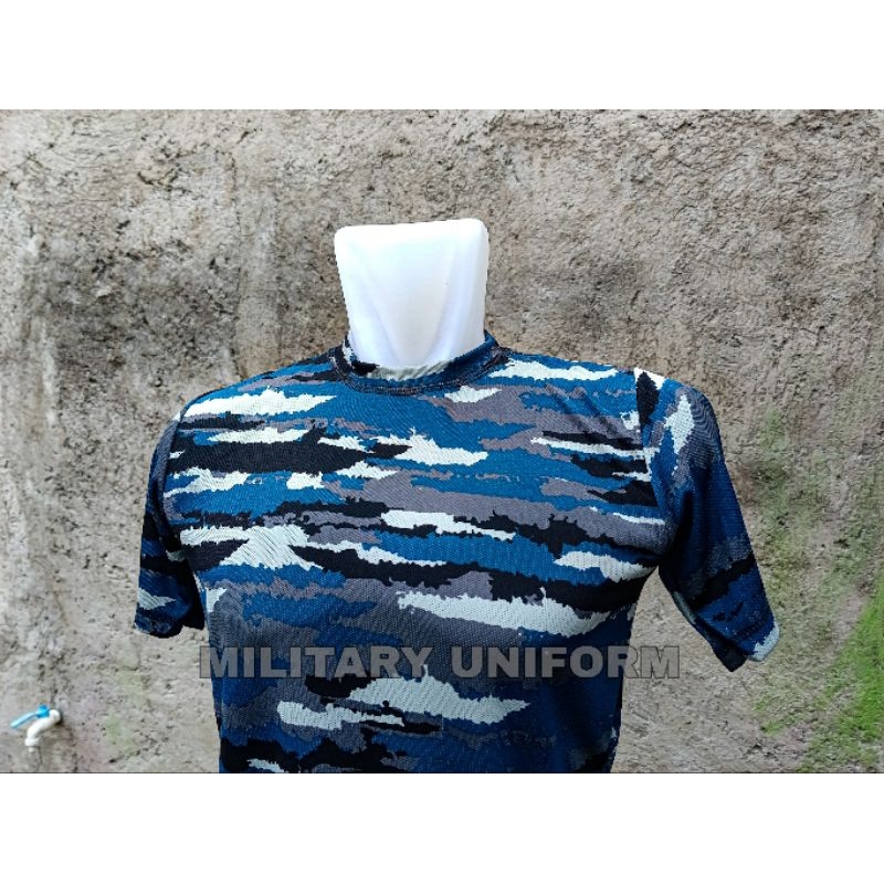 kaos pdl loreng kri tni al dryfit