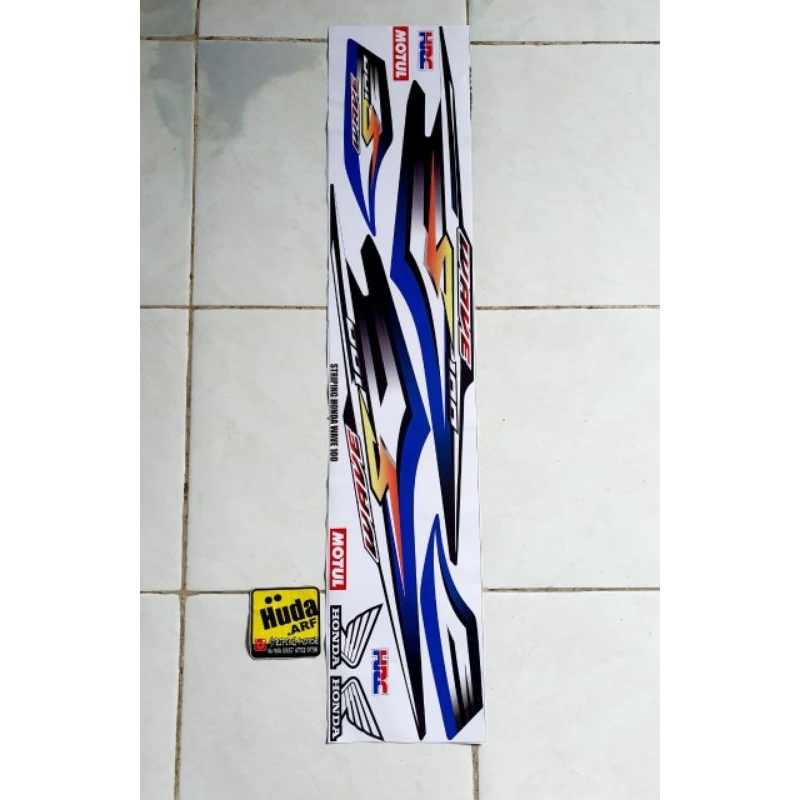 Striping Lis Decal Variasi Supra x Lama,Fit Wave Striping Variasi Supra X Lama,Fit wave