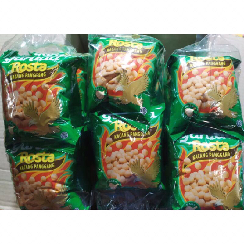 

Garuda Rosta Kacang Panggang satu renceng ( isi 10 pcs @11gr )