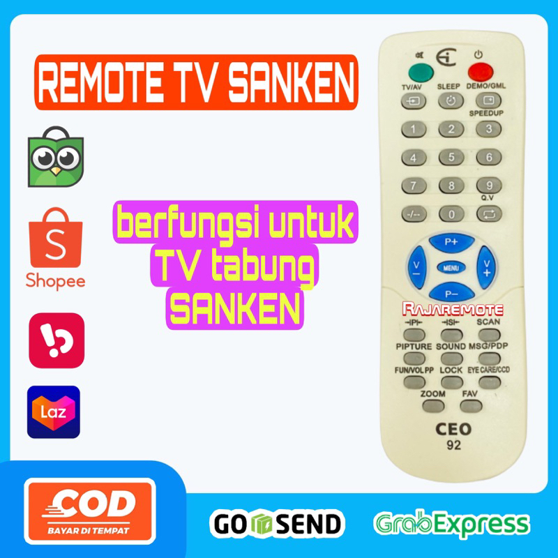 REMOT REMOTE TV SANKEN MULTI UNIVERSAL