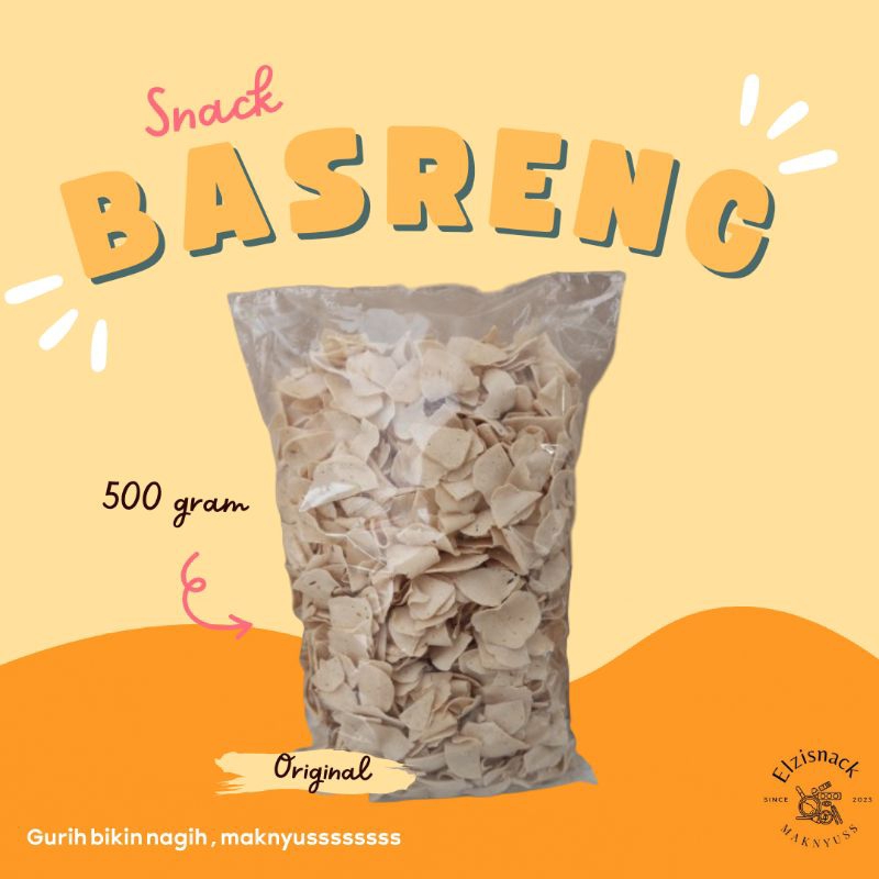 

BASRENG KOIN RENYAH BERBAGAI RASA ISI 500 GRAM