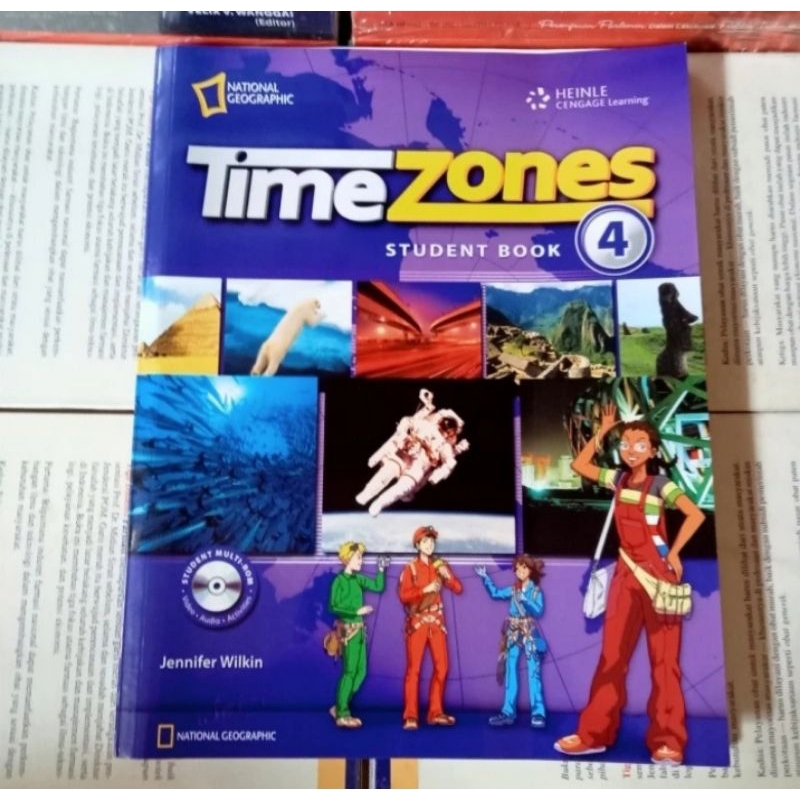 BUKU ORIGINAL TIME ZONES STUDENT BOOK 4