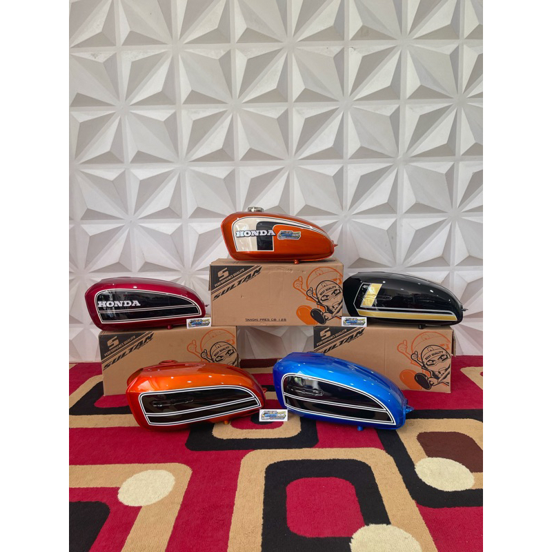 Tangki tengki CB125 Pres Sultan Doraemon teyeng cat